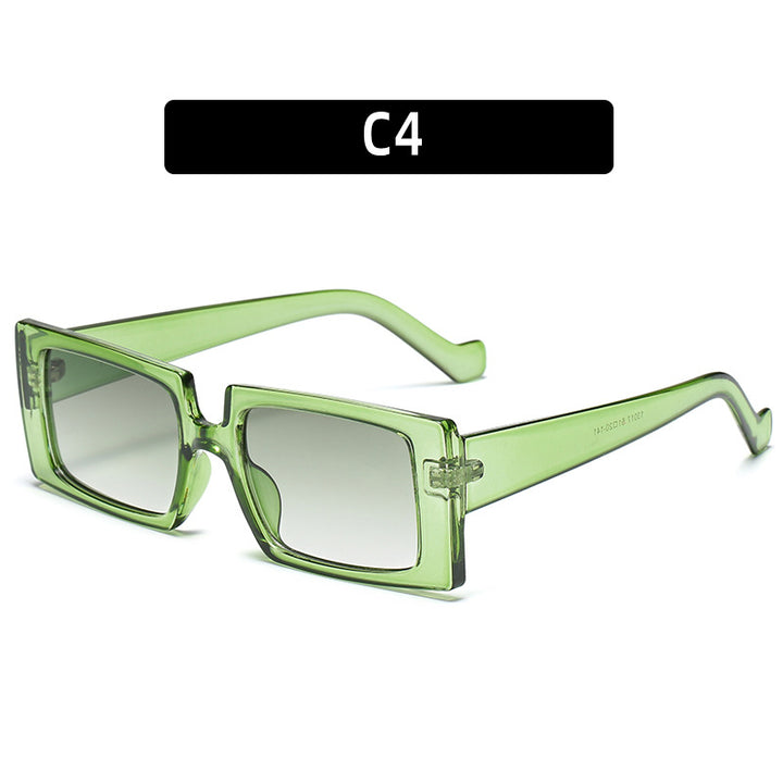Trendy Square Frame Sunglasses