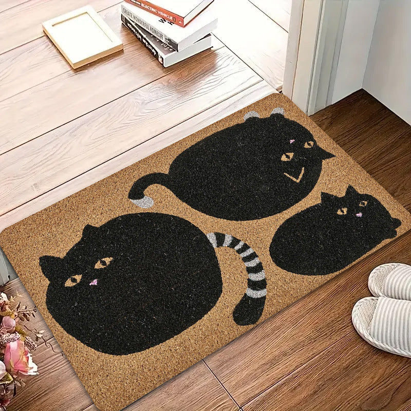 Soft Plush Cat Paw Bath Mat