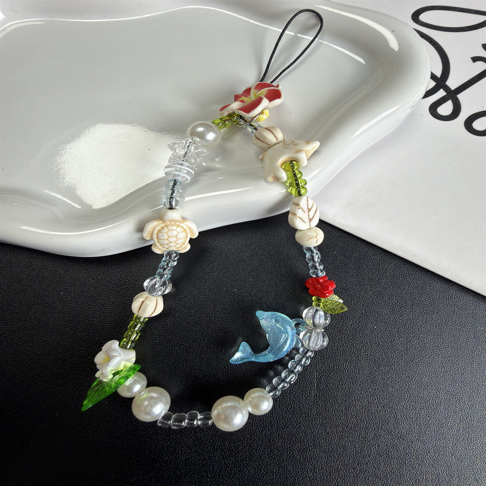 Handmade Nature-Inspired Beaded Eyewear Holder Kalsten
