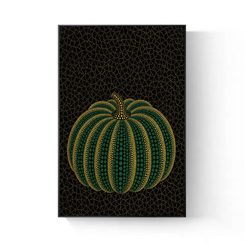 Decorative Pumpkin Canvas Art