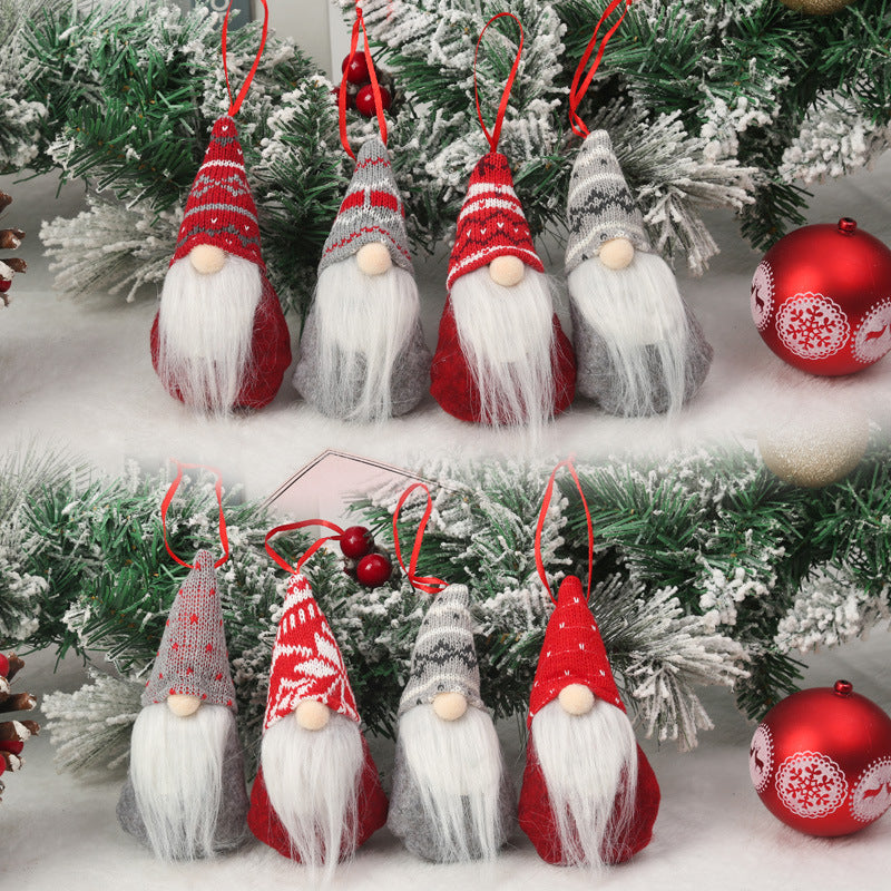 Cute Christmas tree decoration in gnome design Kalsten
