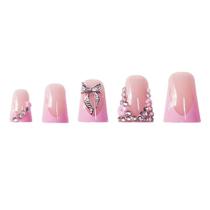 Decorative 3D Floral Acrylic Press-On Nails Kalsten