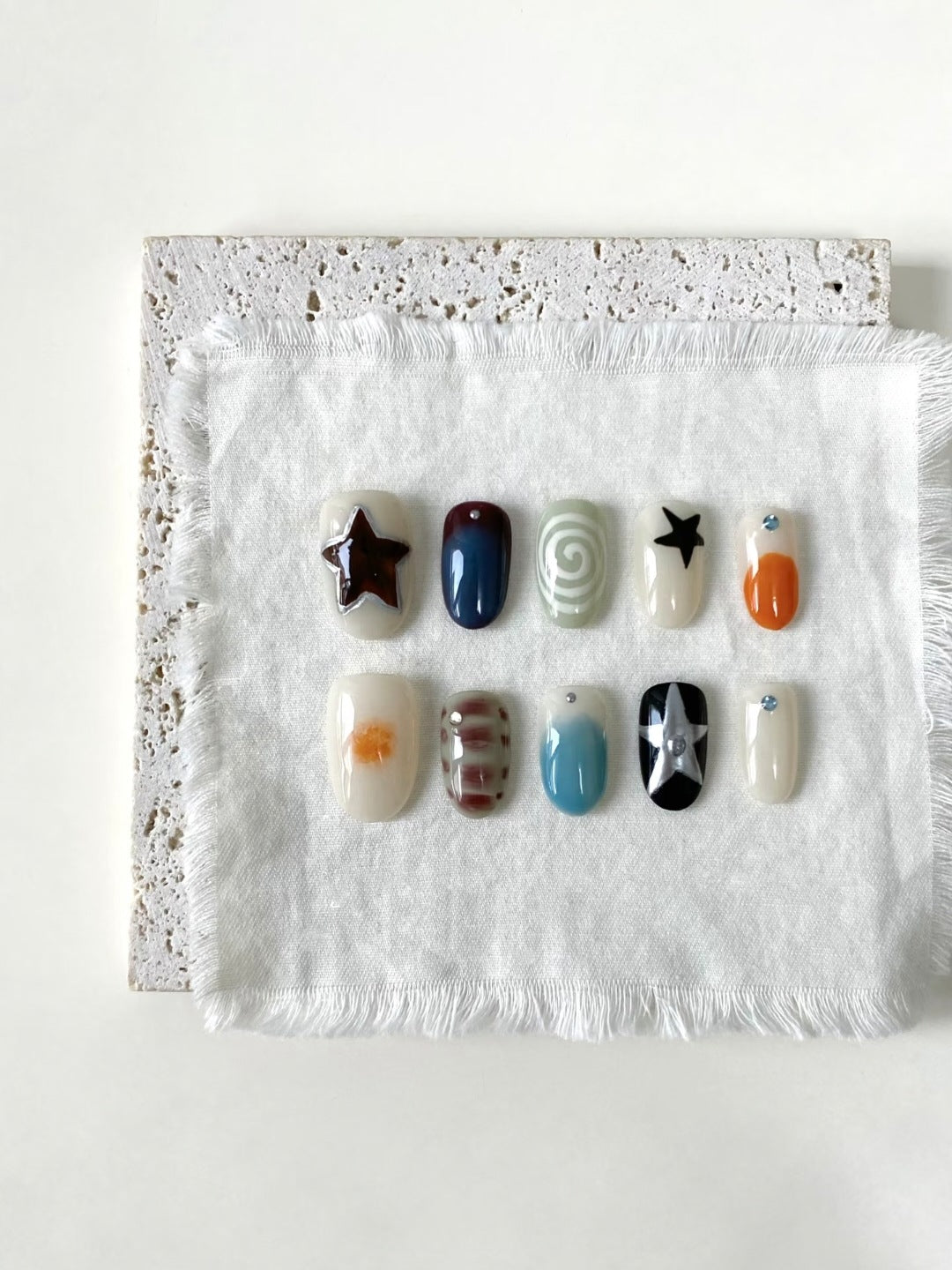 Artistic Modular Press-On Nail Set