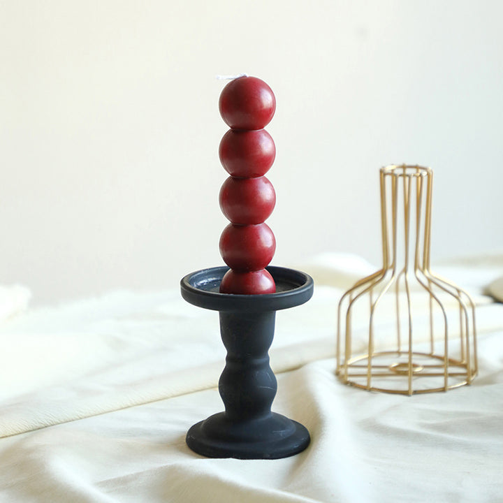 Twisted Spiral Taper Candle Pair Decorative Scented Home Accent