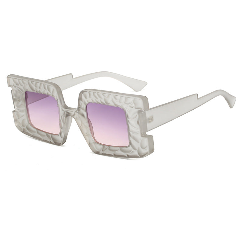 Women's oversized sunglasses with structured frame Kalsten