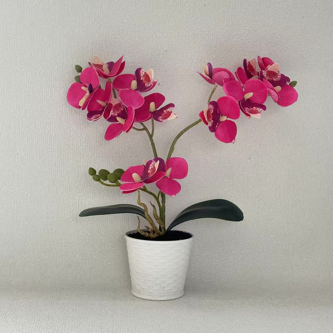 Elegant Faux Orchid Plant