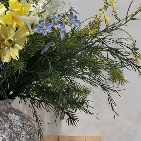 Decorative Faux Flower Arrangement