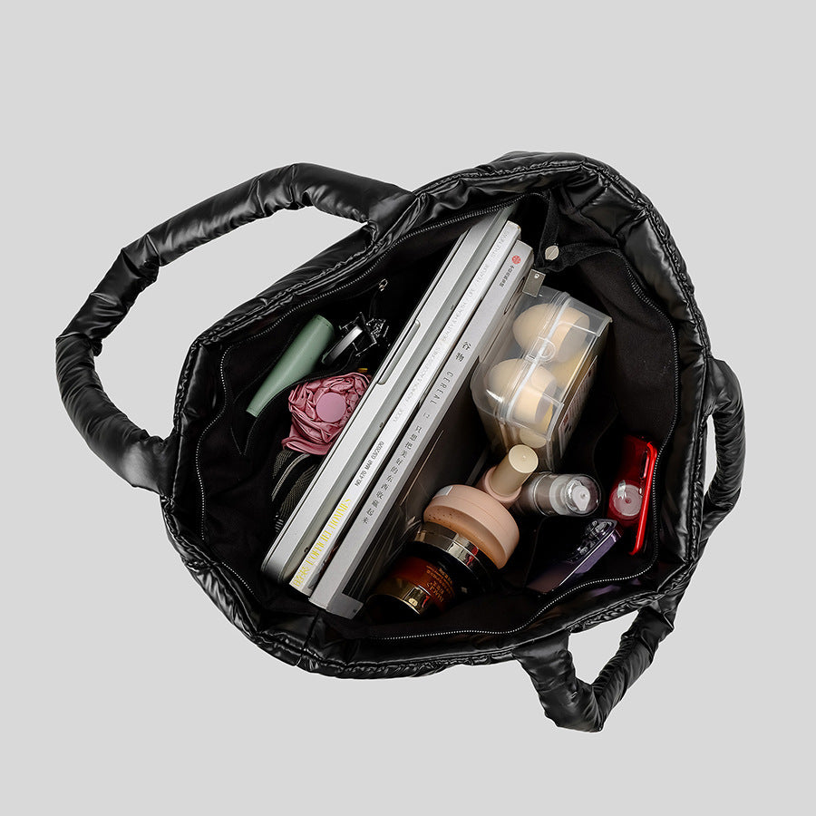 Padded Quilted Fashion Tote