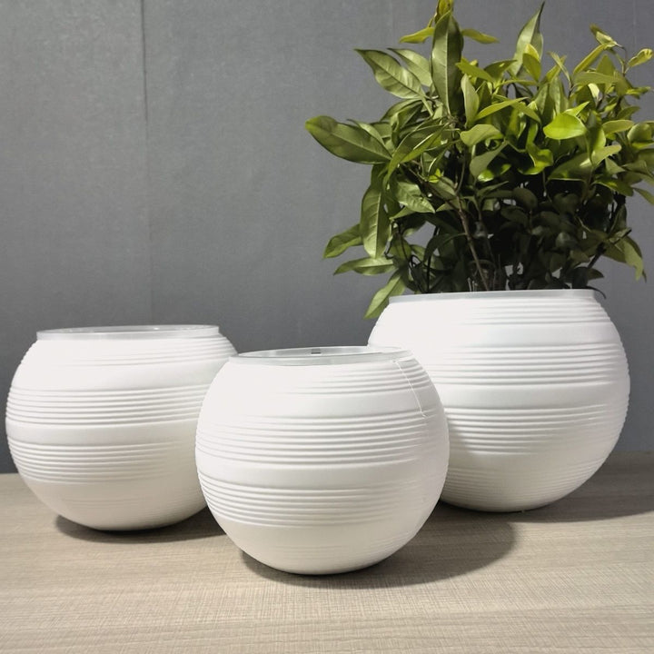 Decorative Round Planter Kalsten