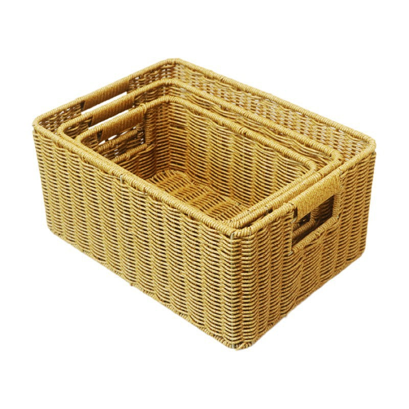 Rectangular Woven Storage Box Kalsten