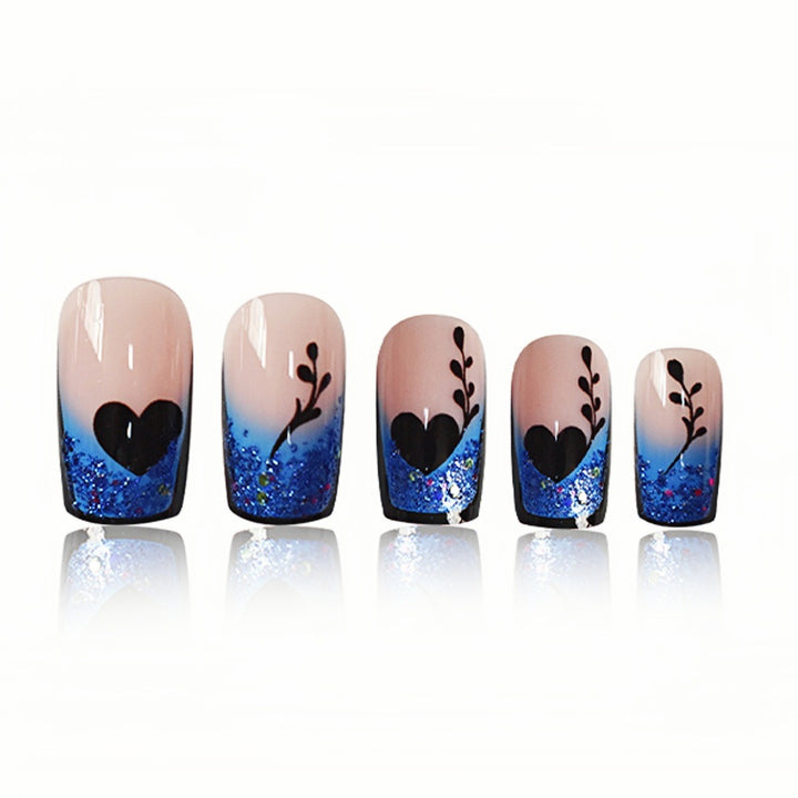 Artistic Gradient Press-On Nail Extensions Kalsten