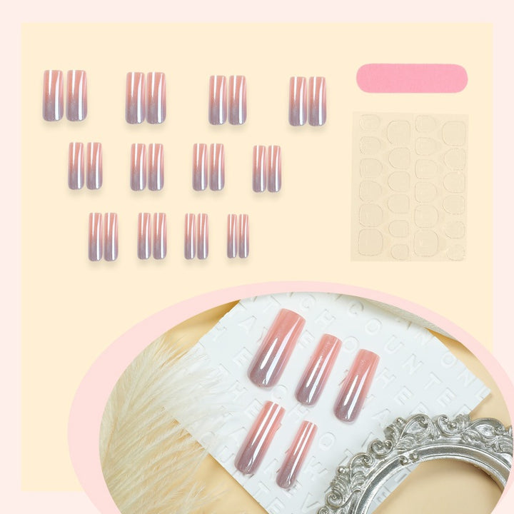 Acrylic nail set with elegant gradient Kalsten