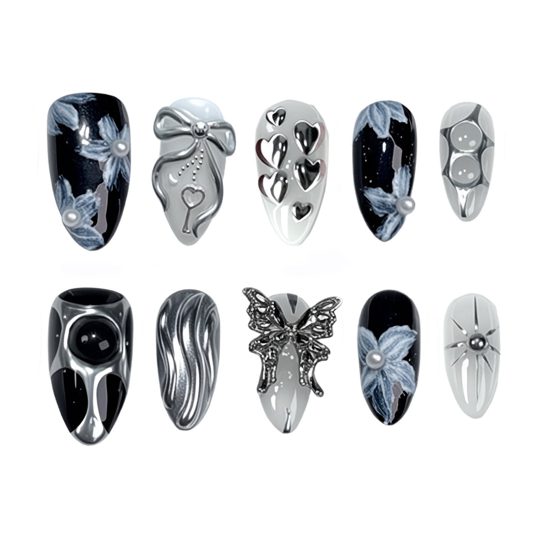 Glamorous Nail Design Set Kalsten