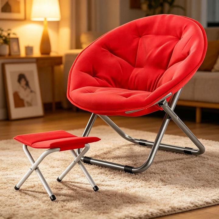 Women's ergonomic lounge chair with practical folding mechanism Kalsten