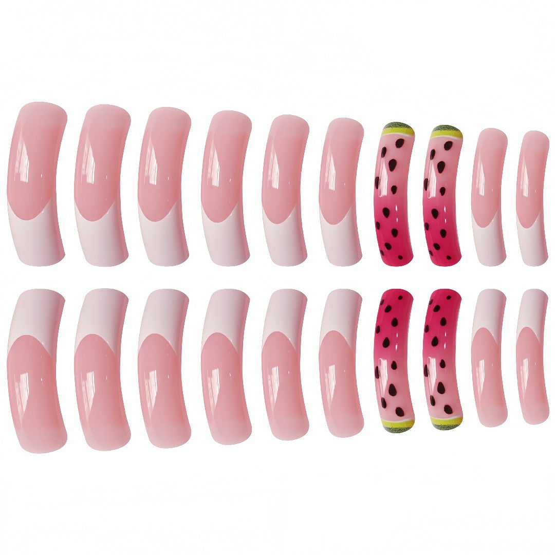 Watermelon-Inspired Press-On Nail Set Kalsten