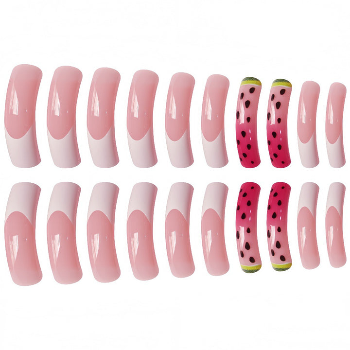 Watermelon-Inspired Press-On Nail Set Kalsten