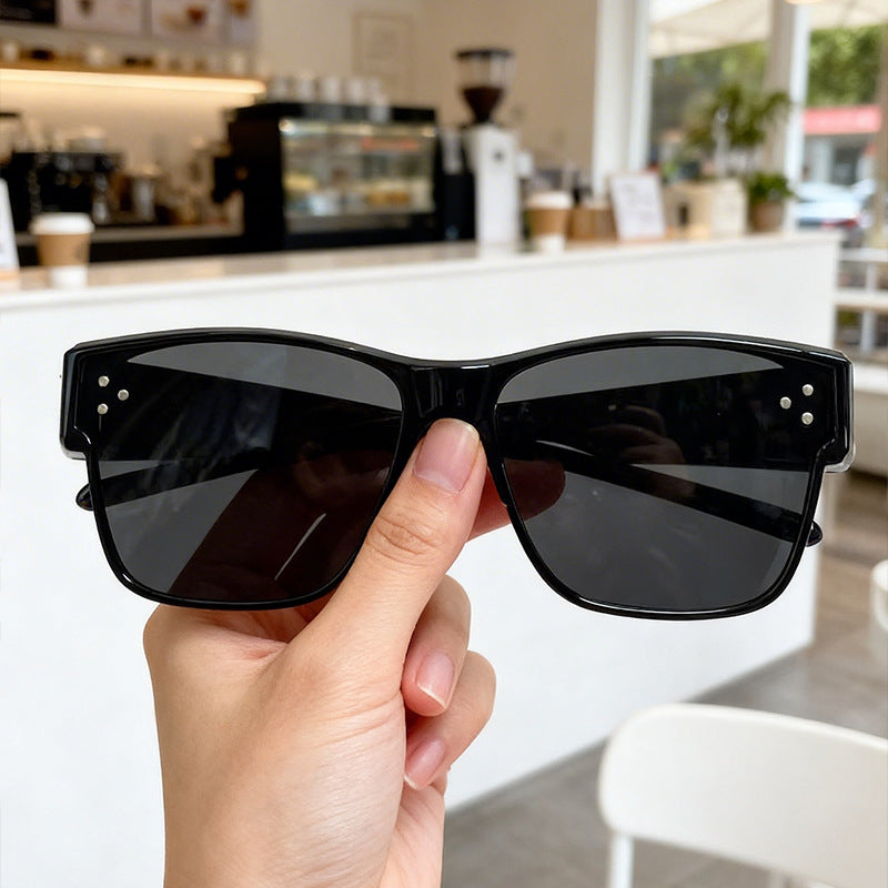 Bold Geometric Frame Sunglasses Kalsten