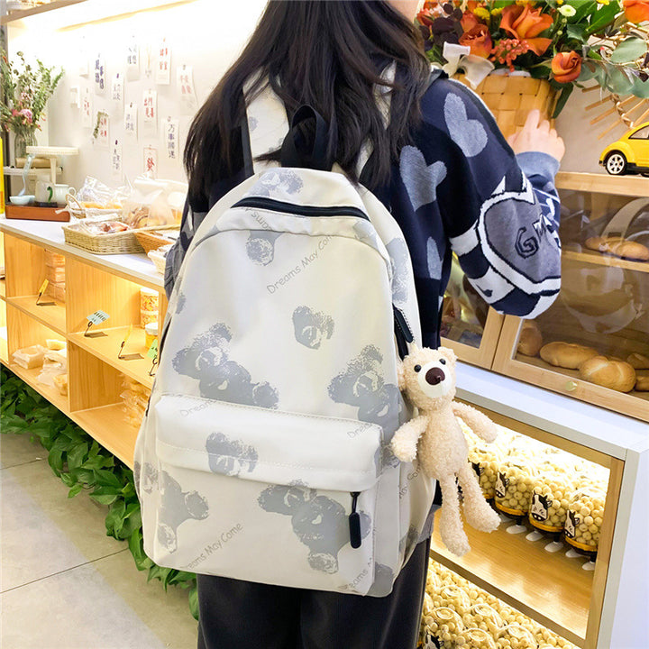 Urban leisure backpack with unique animal motif Kalsten