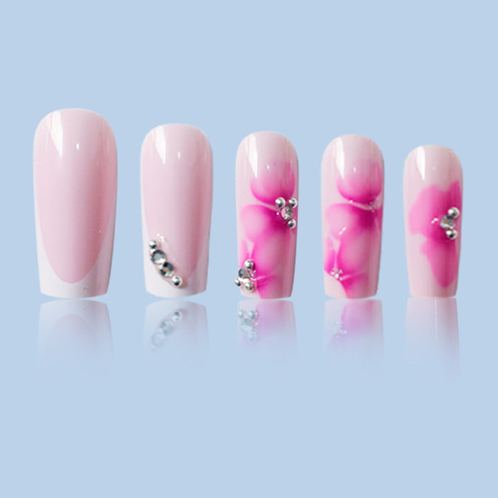 Floral Art Press-On Nail Set Kalsten