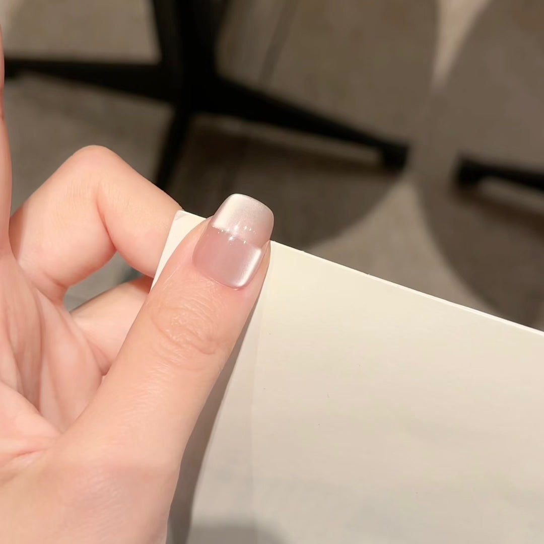 Elegant French Tip Design Press-On Nail Set Kalsten
