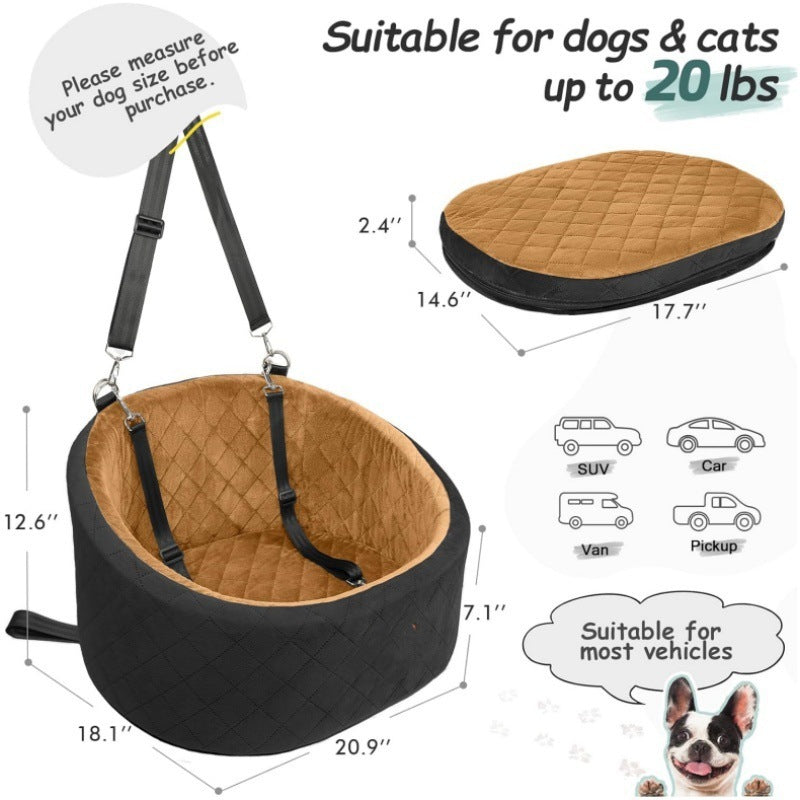 Comfortable Car Seat For Pets Kalsten