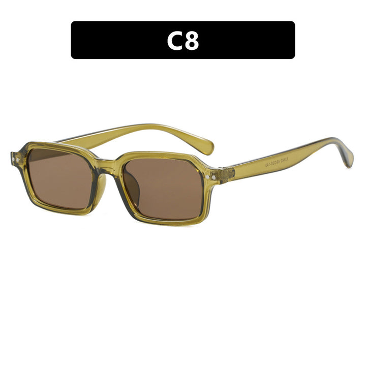 Women's fashionable square sunglasses in urban design Kalsten
