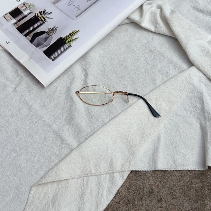 Retro-Inspired Oval Frame Glasses Kalsten
