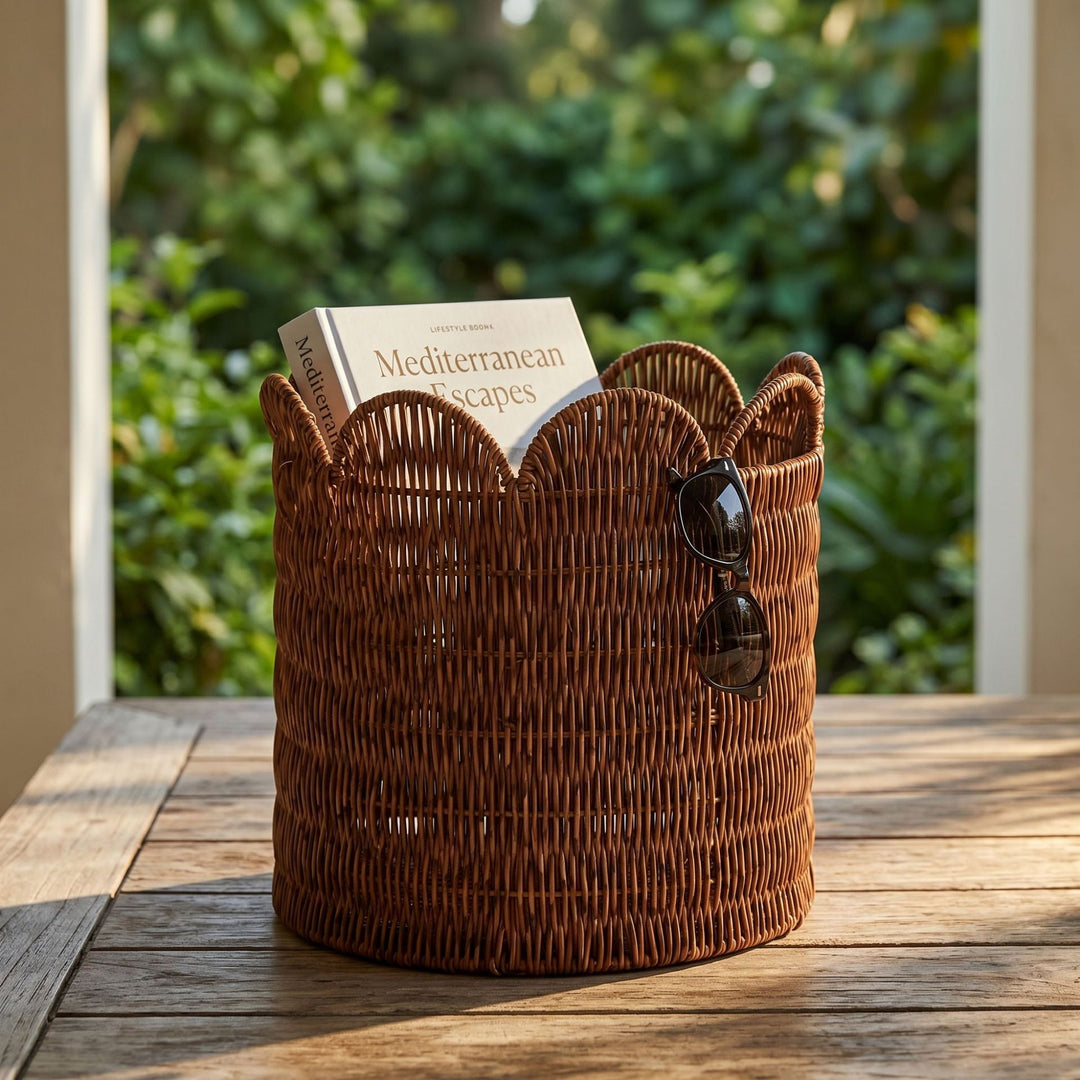 Straw basket Kalsten