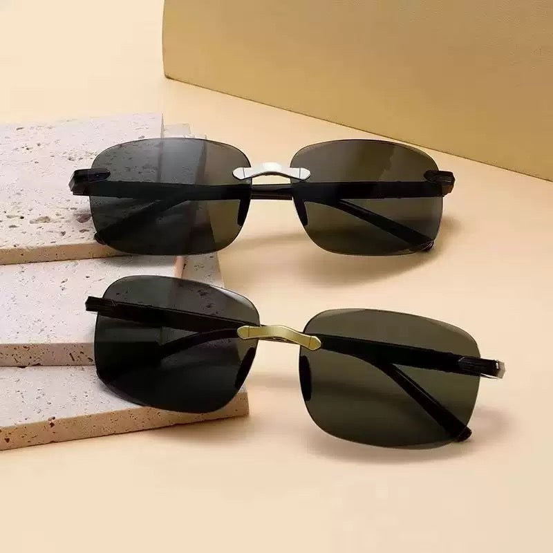 Modern Oversized Rectangle Sunglasses Kalsten