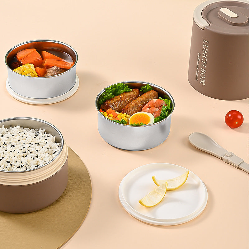 Insulated Food Storage Container with Easy Access Lid