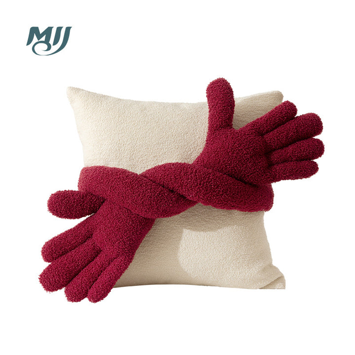 Cozy bouclé fleece gloves with warming thermal lining Kalsten