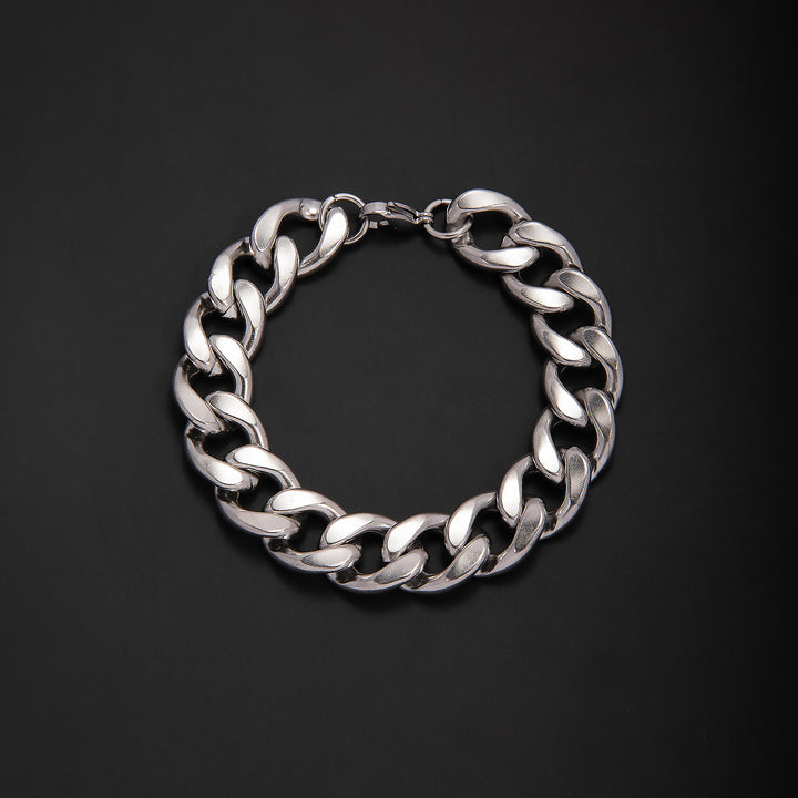 Bold Cuban Link Chain Bracelet Kalsten