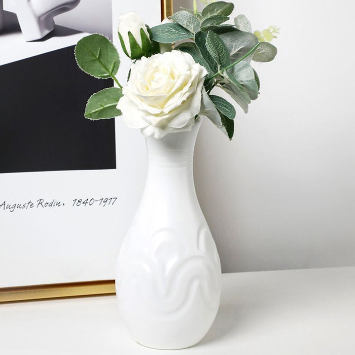 Elegant Textured Decorative Flower Vase Kalsten
