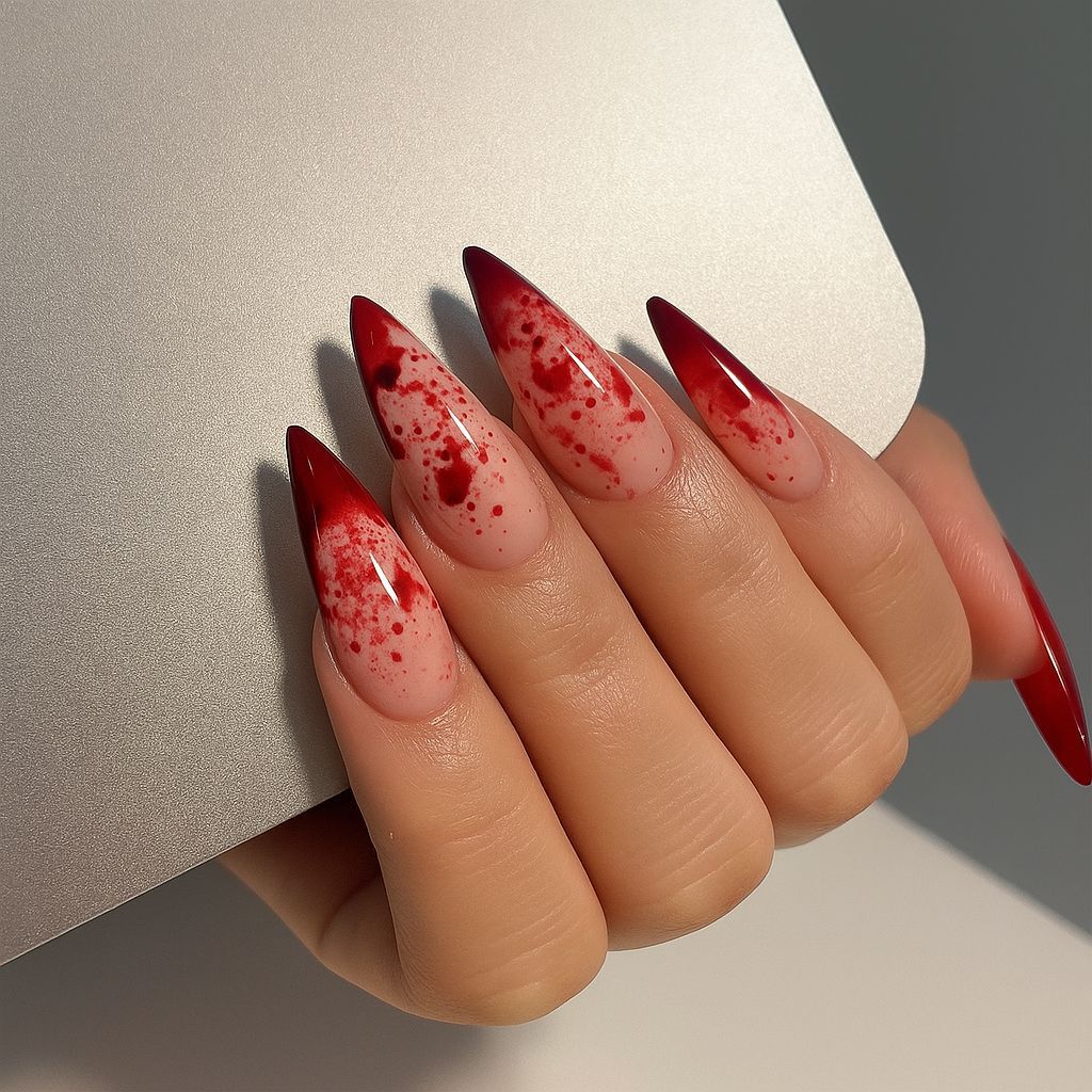 Artistic Extended Stiletto Nail Set Kalsten