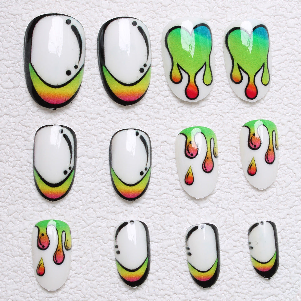 Artistic Abstract Nail Art Kalsten