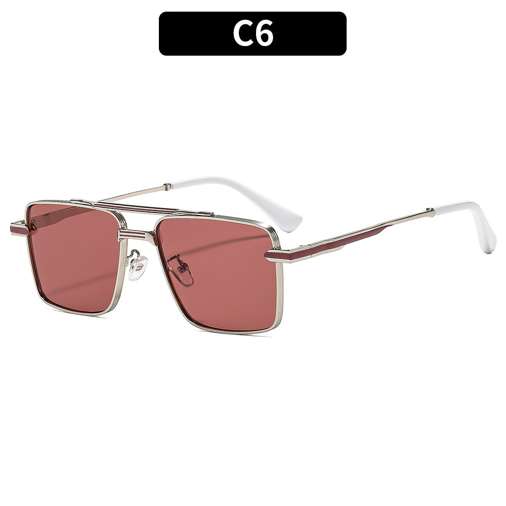 Modern Geometric Square Sunglasses