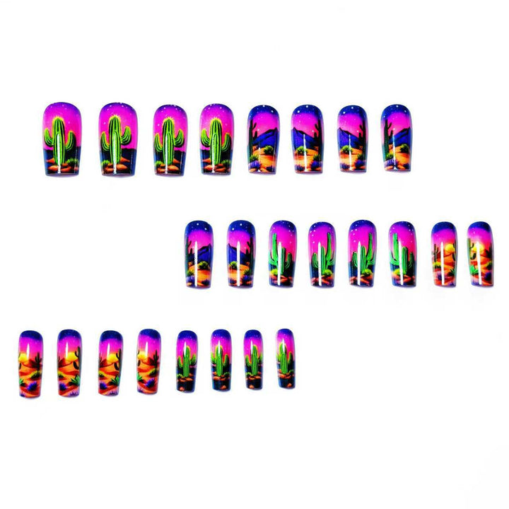 Artificial Nails in Desert Design Kalsten