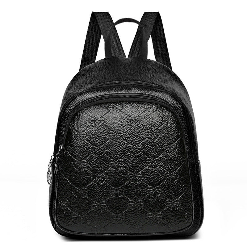 Women's Elegant Textured Mini Backpack Kalsten