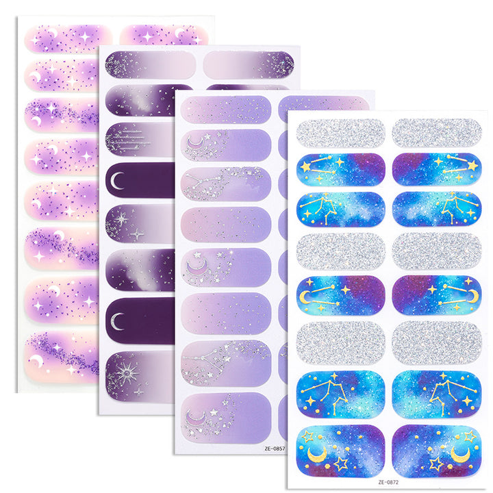 Artistic Marble Nail Wraps