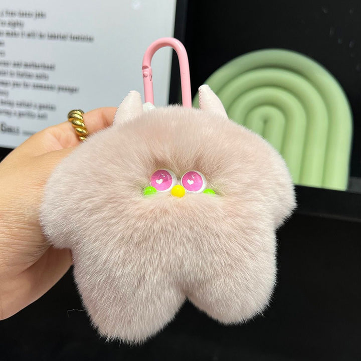 Cute Plush Fur Climbing Keychain Kalsten