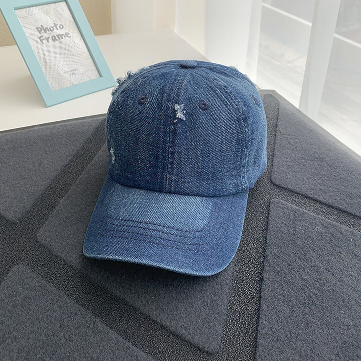 Women's Distressed Denim Baseball Cap Kalsten 1784084168