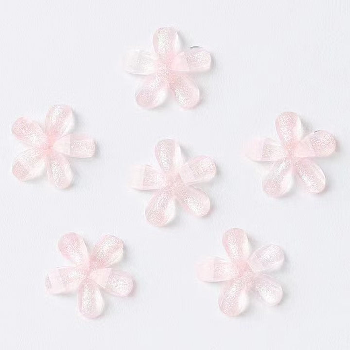 Delicate acrylic flower appliqués Kalsten