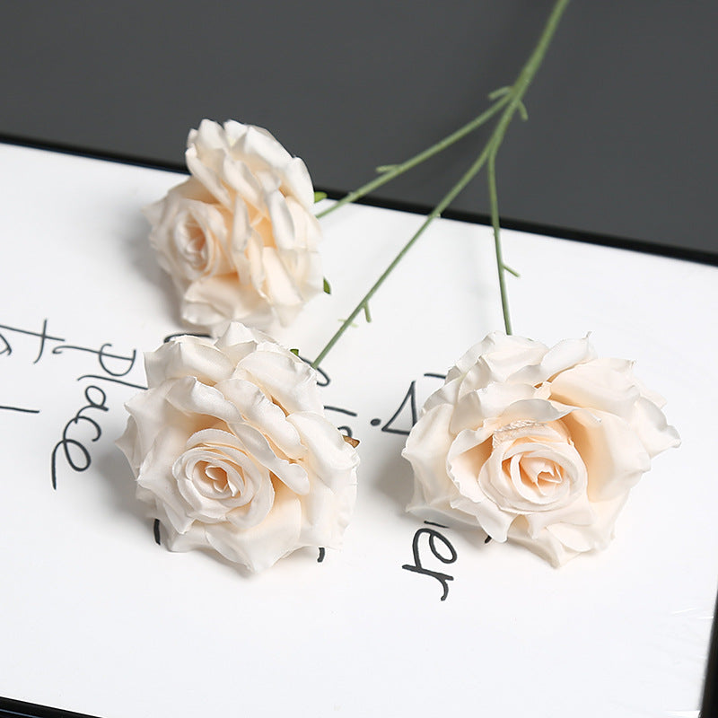 Decorative Faux Rose Stems for Home Decor