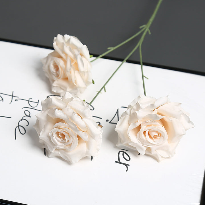 Decorative Faux Rose Stems for Home Decor