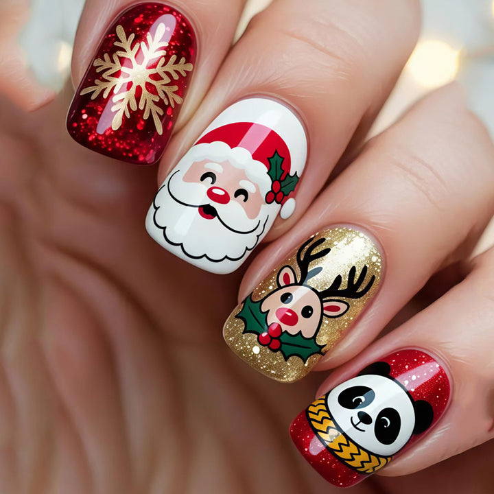 Creative Christmas Art Nails Kalsten