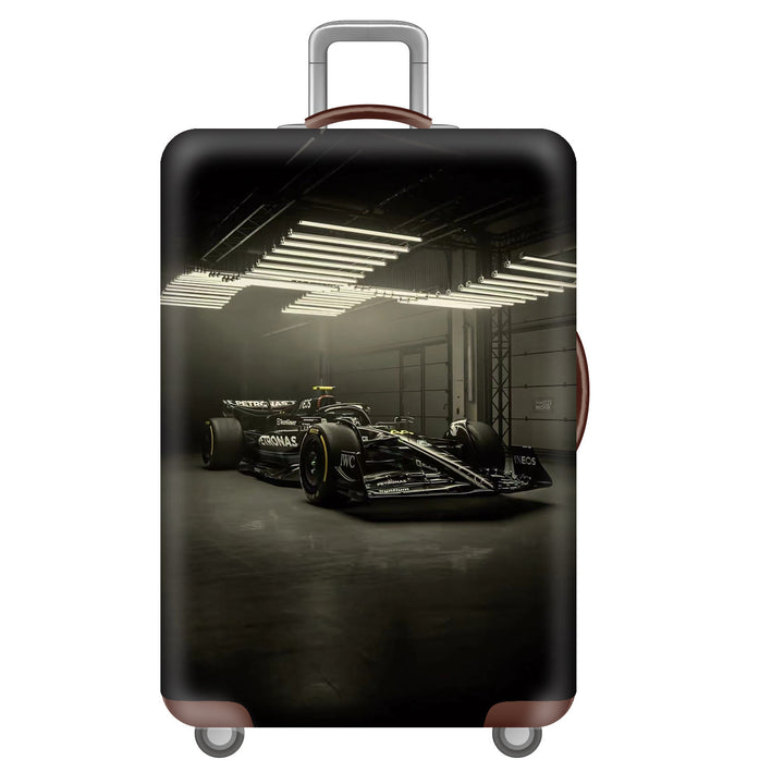 Unisex Hard-shell Suitcase with Impressive Futuristic City Design Kalsten