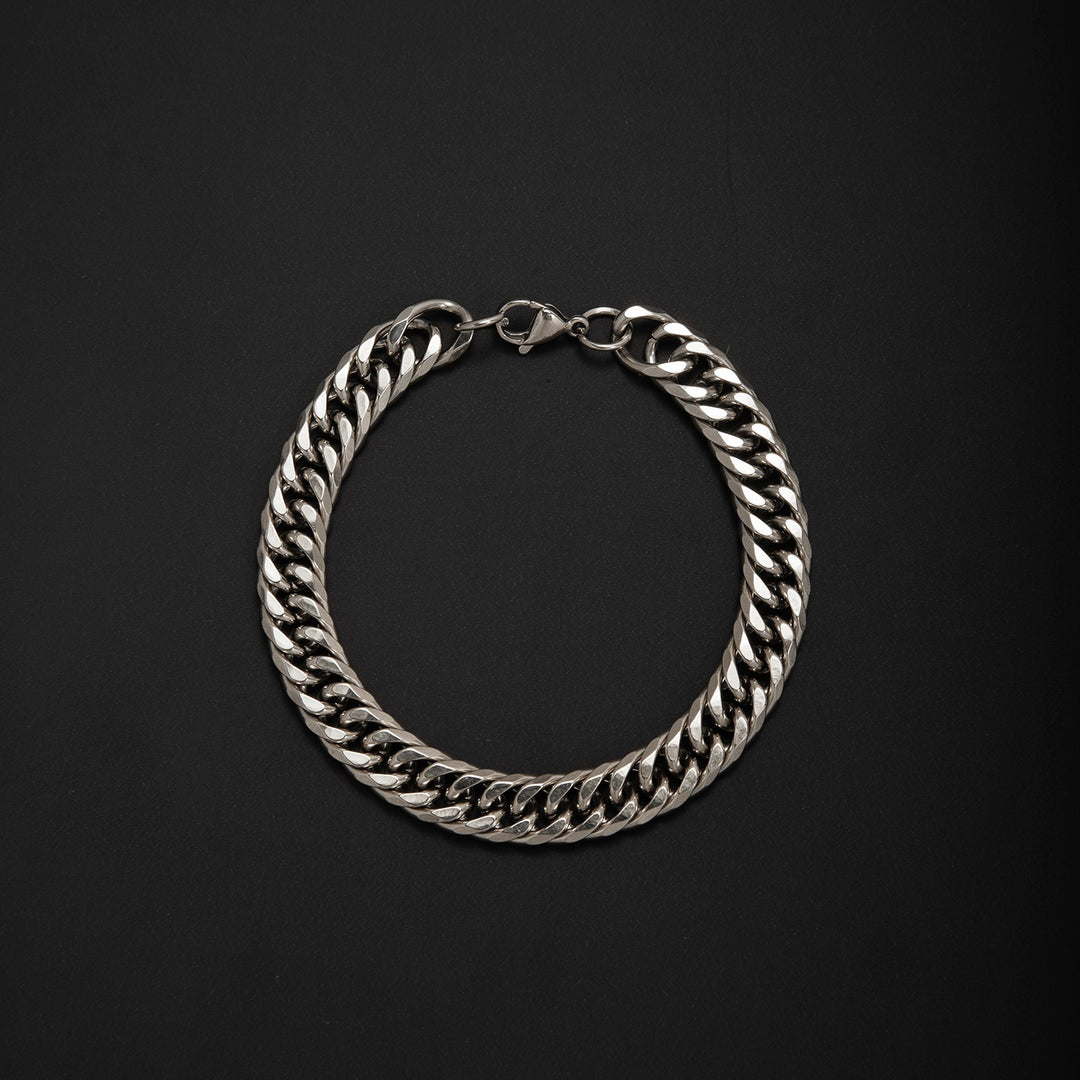 Chunky Metallic Curb Chain Necklace Kalsten