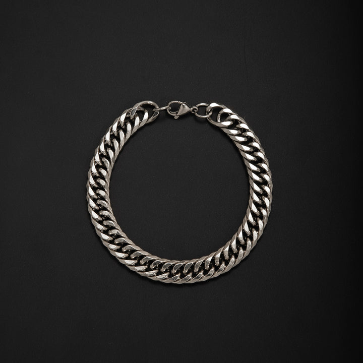 Chunky Metallic Curb Chain Necklace Kalsten