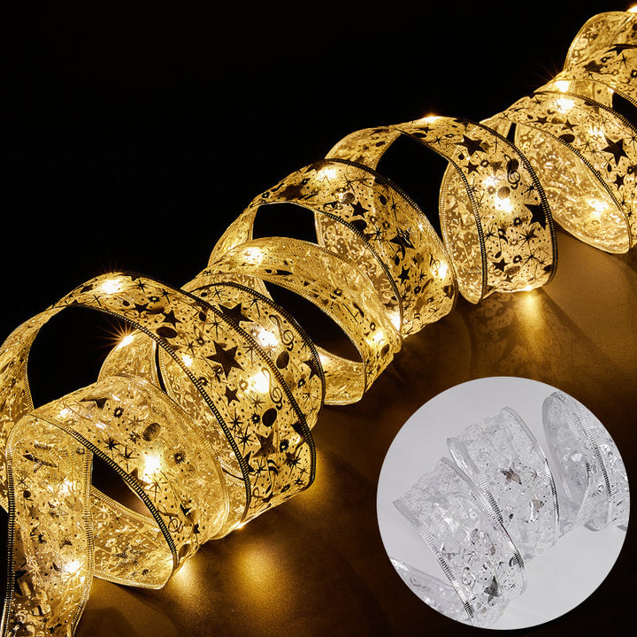 LED Decorative Ribbon with Festive Design Kalsten