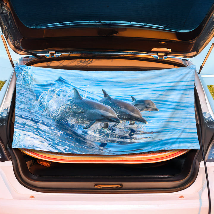 Luggage protection cover with maritime shell design Kalsten